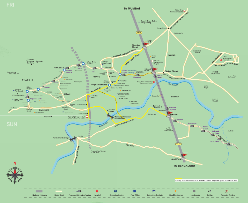 Shapoorji Pallonji Sensorium Location