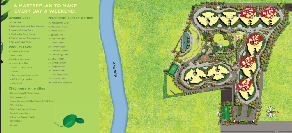 Shapoorji Pallonji Sensorium Master Layout